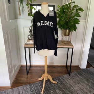 NWT Marled Reunited Clothing hooded sweater, size M